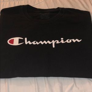 BLACK CHAMPIONS SHIRT
